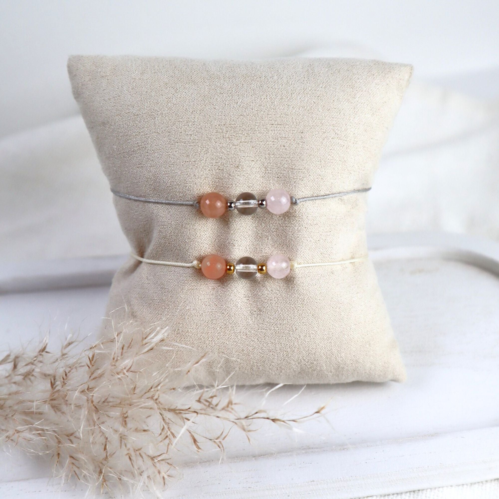 Powerfrau Geschenkbox mit Tee, Edelstein-Armband & Karte für Frauen