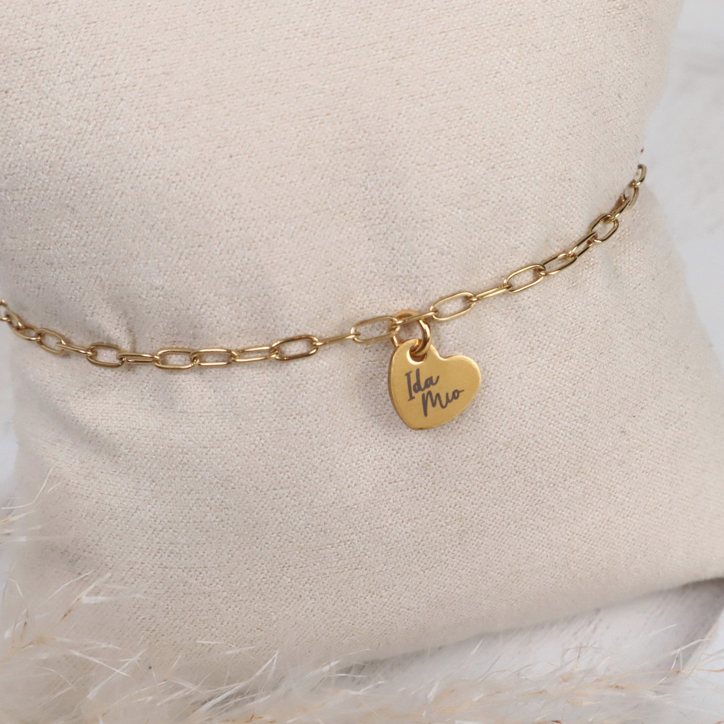 Edelstahl-Armband mit Gravur – personalisierbar in Gold oder Silber