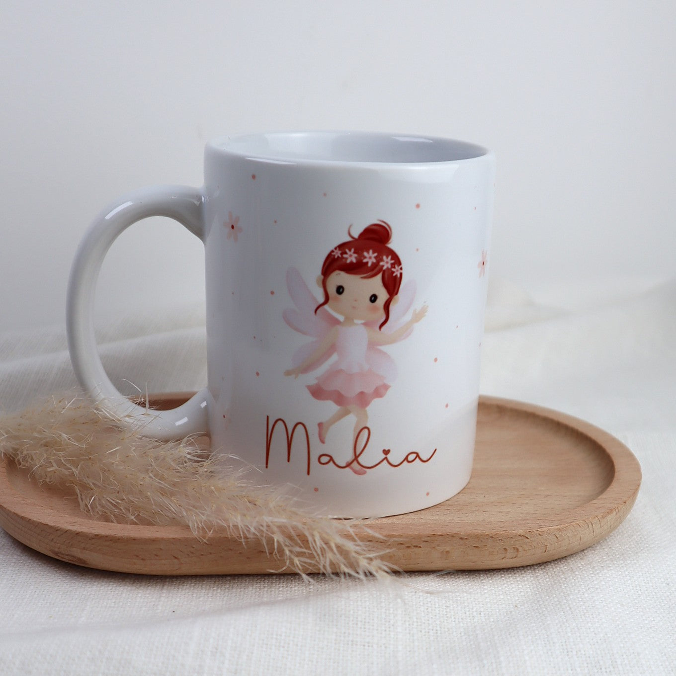 Kindertasse Fee mit Name - personalisierte Tasse