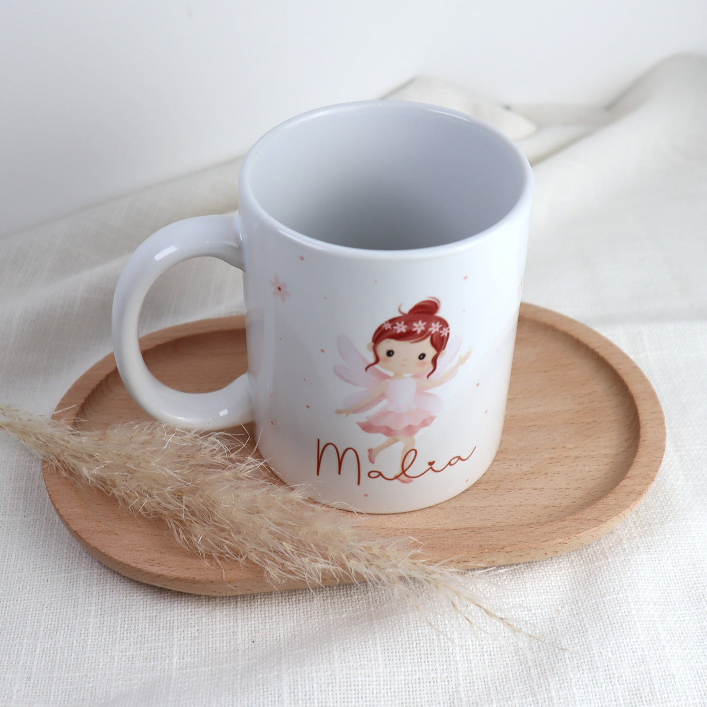 Kindertasse Fee mit Name - personalisierte Tasse
