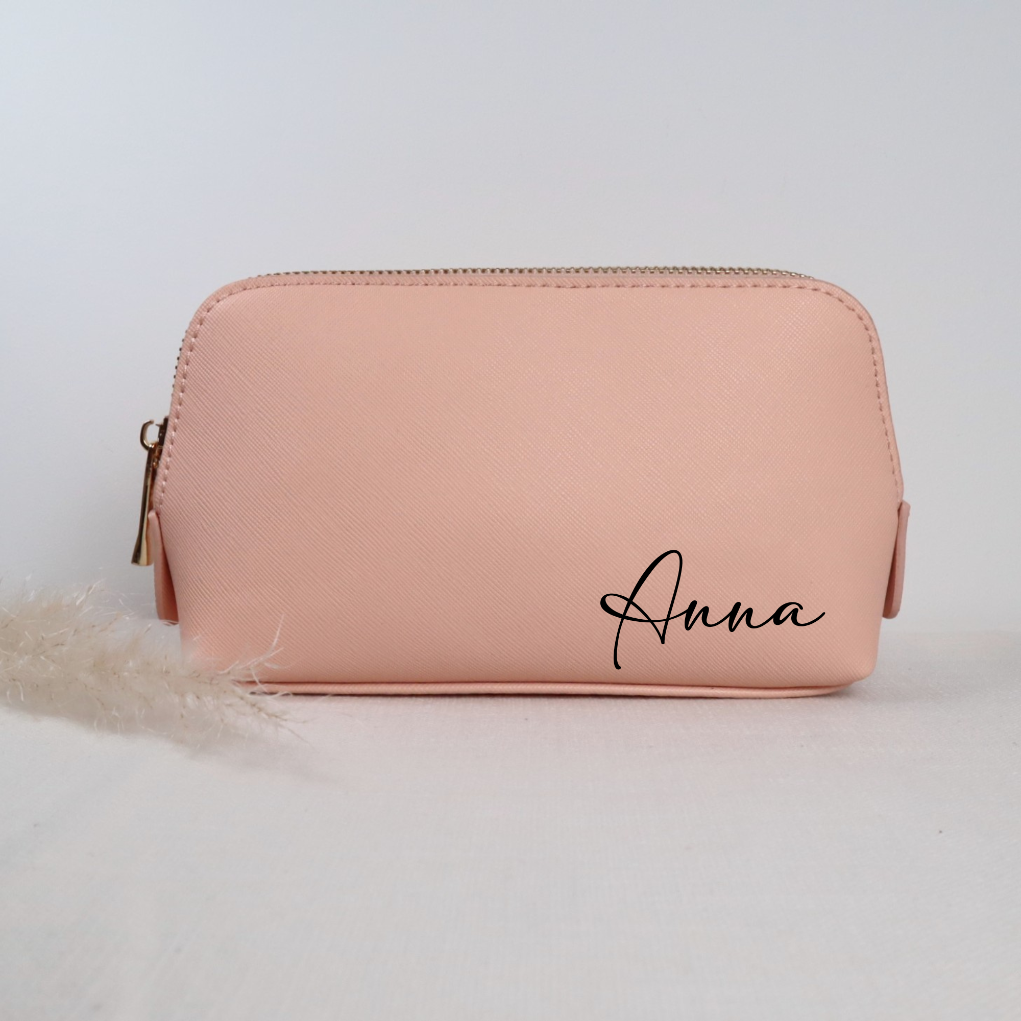Kosmetiktasche personalisiert – Wunschname oder -text
