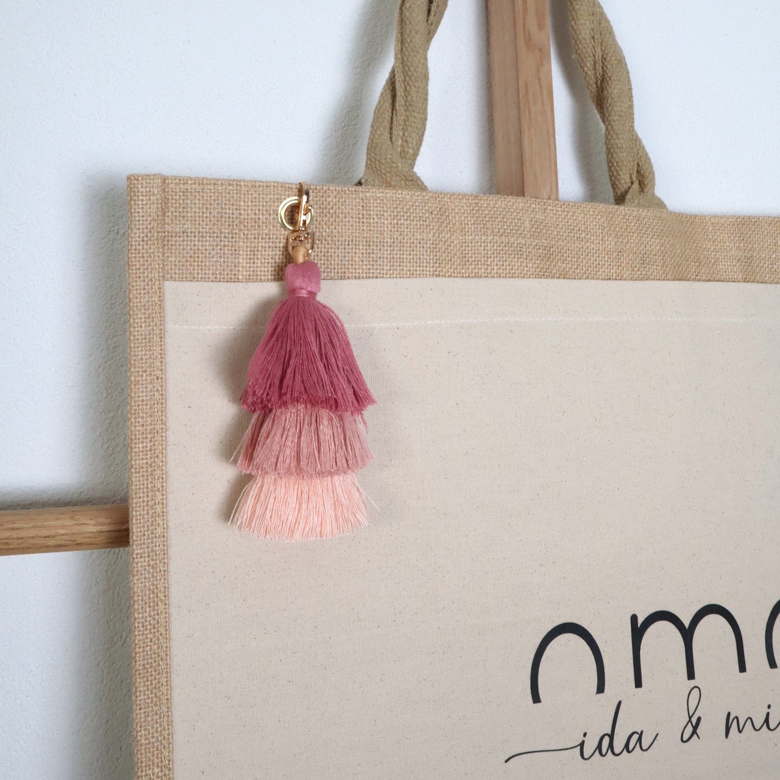 Jutetasche „Oma & Enkelkinder“ – personalisiert mit Namen | Geschenkidee für die beste Oma