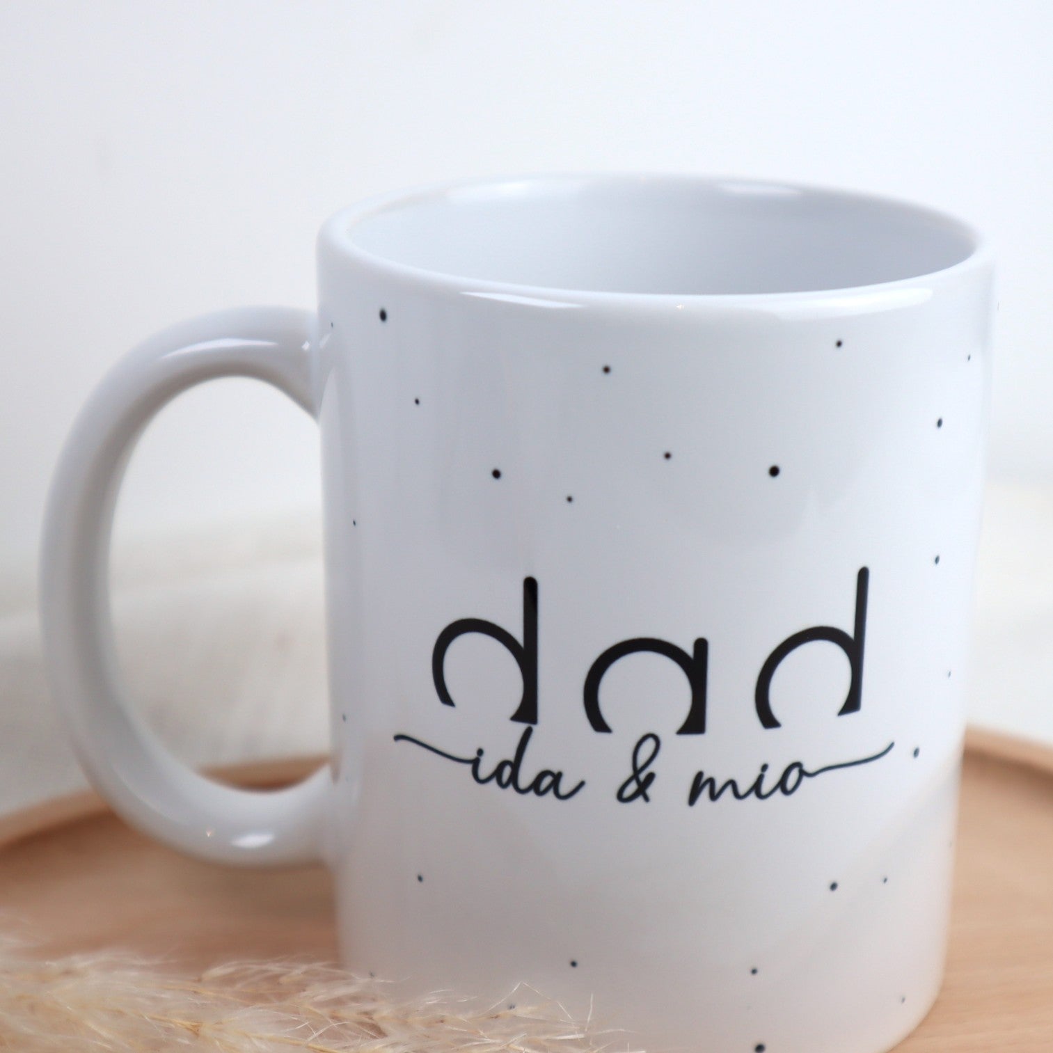 Tasse DAD mit Wunschnamen – personalisierbar