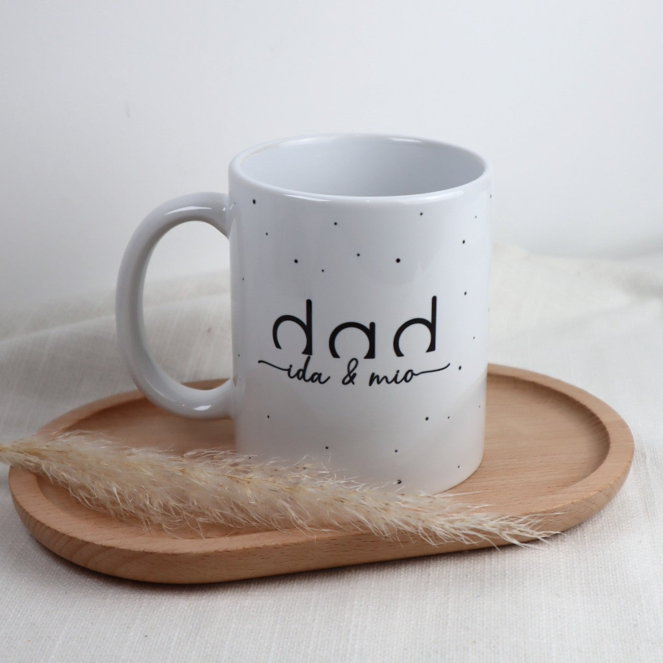 Tasse DAD mit Wunschnamen – personalisierbar