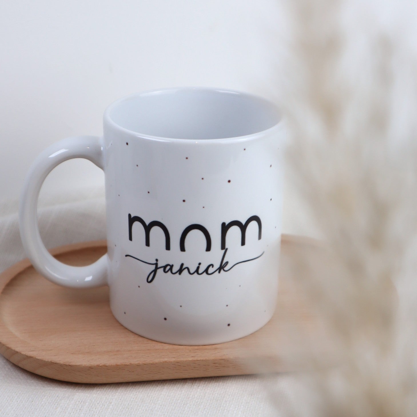 Tasse MOM mit Wunschnamen – personalisierbar
