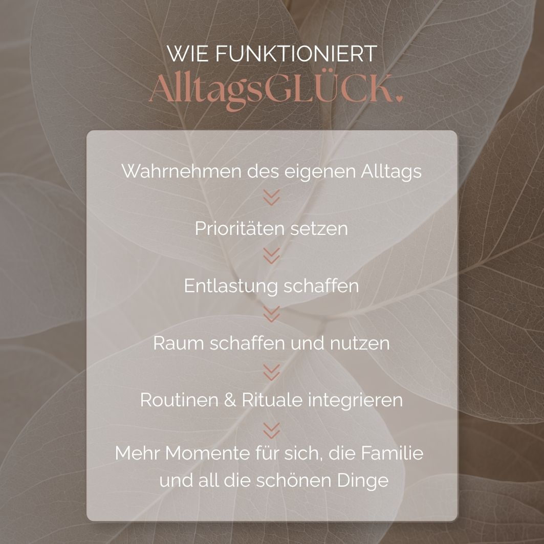 AlltagsGLÜCK | Audios & Workbook für einen leichteren Mama-Alltag | Dig. Download