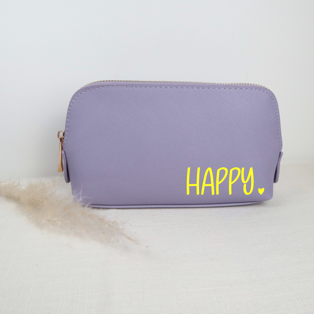 Kosmetiktasche „happy.“ – farbenfrohe Auswahl