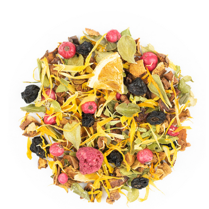 Tee „5 Minuten Mama Pause“ – BIO Früchtetee Erdbeer Zitrone | Geschenkidee für Mamas