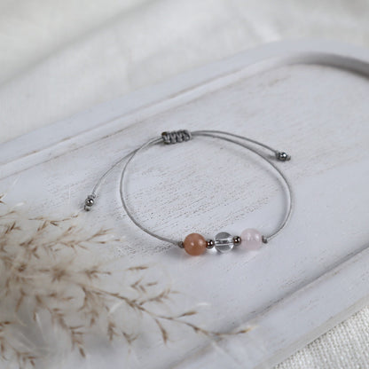 Natursteinarmband „Powerfrau“ | Armband für weibliche Stärke &amp; Selbstvertrauen