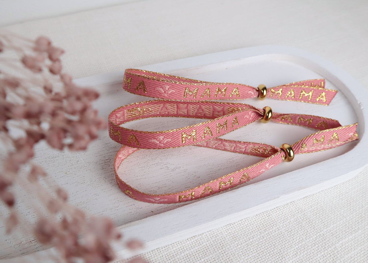 Stoffarmband Mama | Festivalarmband
