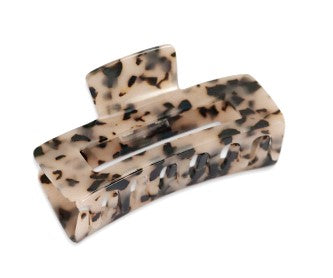 Haarklammer Beige Meliert