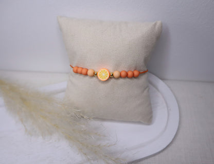 Armband Aperol Style | Sommerarmband Aperol-Vibes
