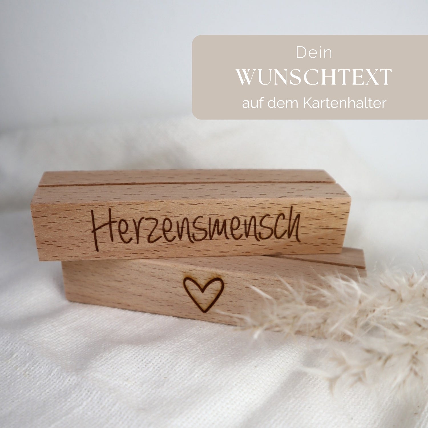Affirmationskarten für Mamas mit personalisierbarem Kartenhalter | 20 positive Karten im A6-Format