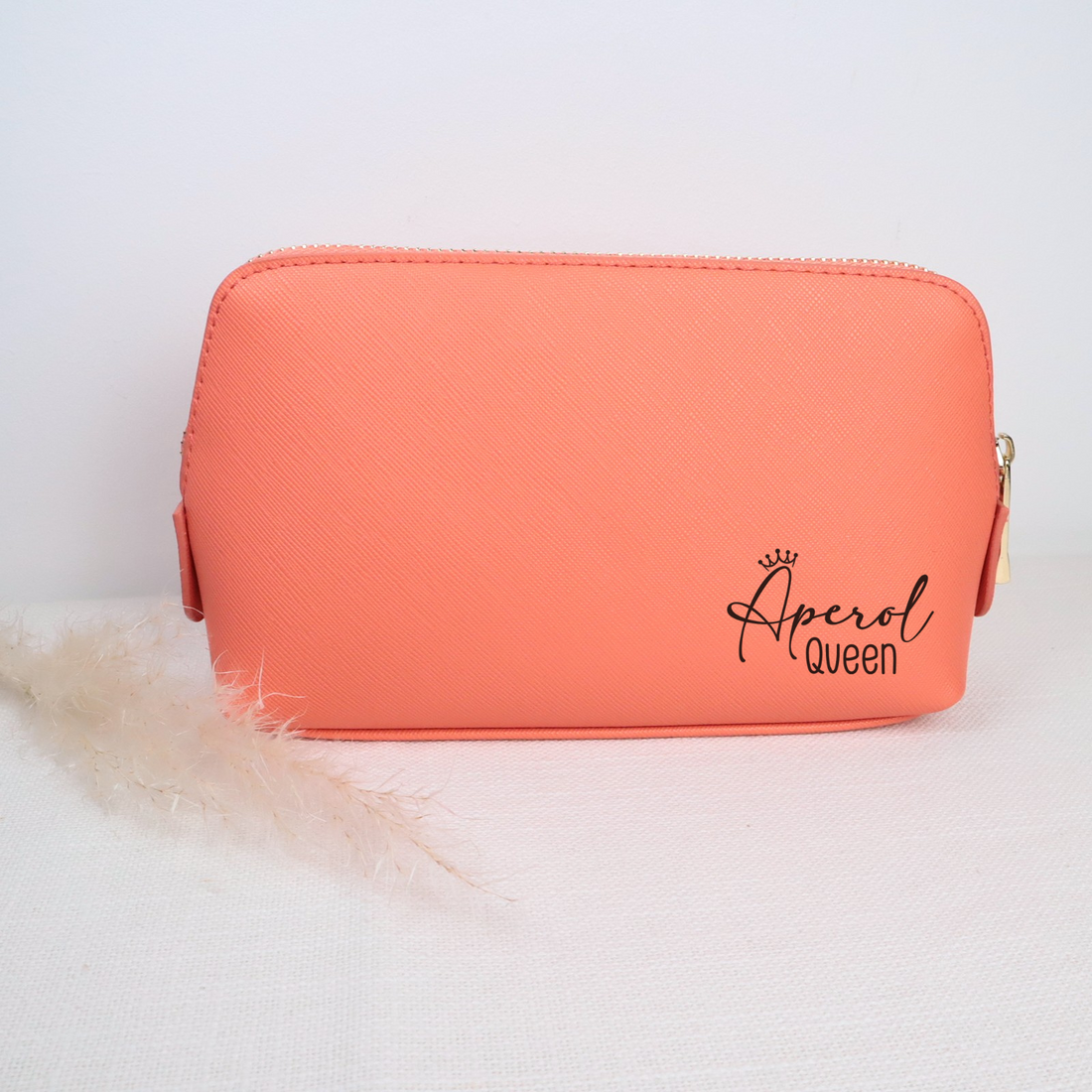 Kosmetiktasche „Aperol Vibes“ – stylisch &amp; individuell | personalisierbar