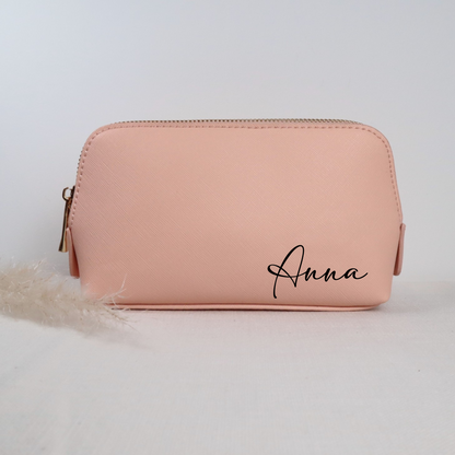 Kosmetiktasche personalisiert – Wunschname oder -text