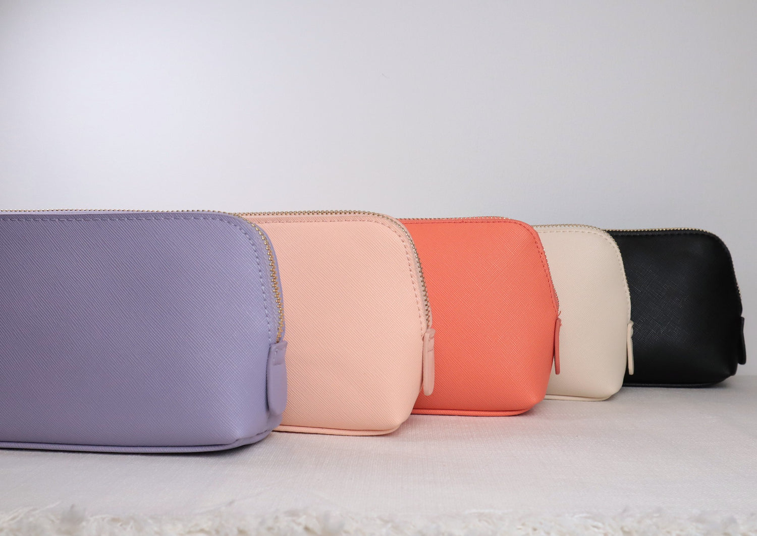 Kosmetiktasche „happy.“ – farbenfrohe Auswahl