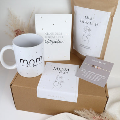 Schwangerschafts-Geschenkbox groß für werdende Mamas | Mom to be Box