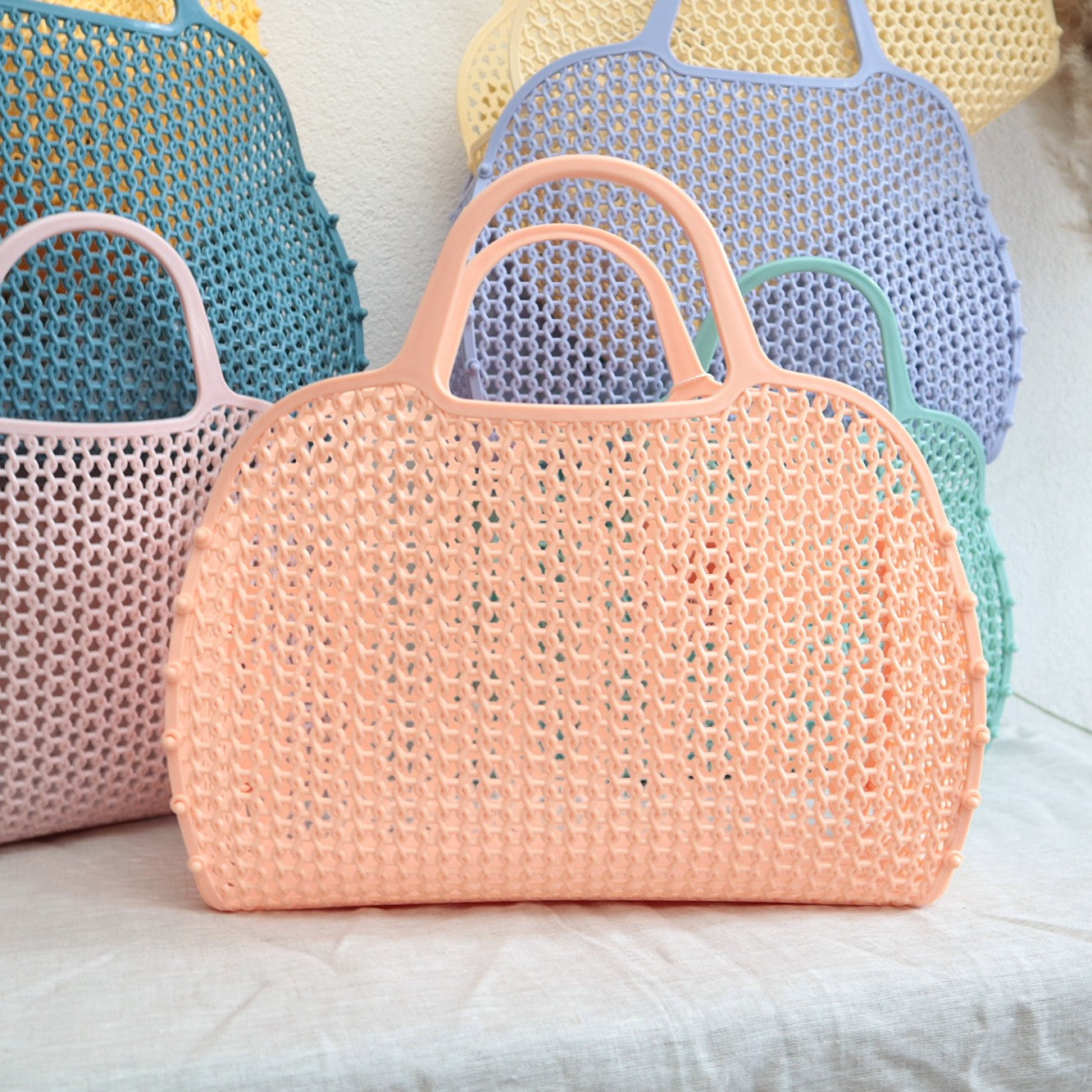 Retrotasche – stylisch &amp; leichte Sommertasche in verschiedenen Farben