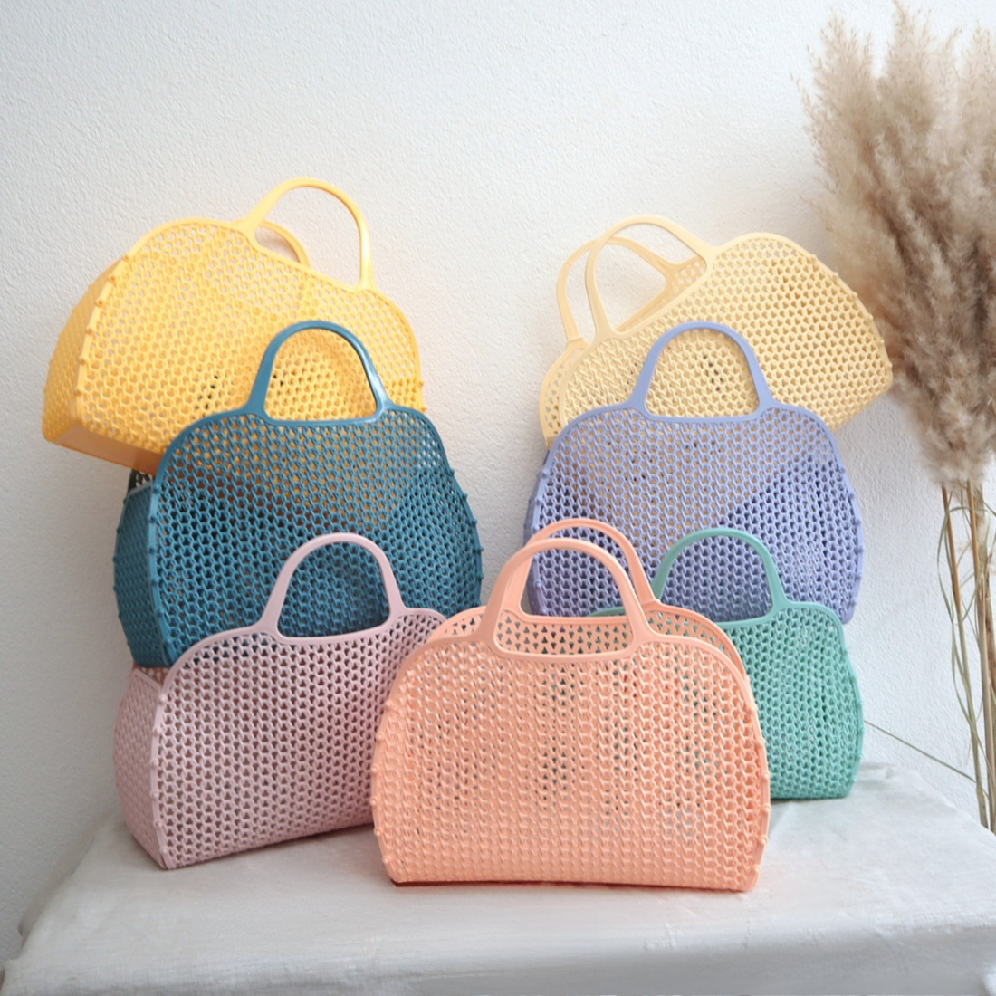 Retrotasche – stylisch &amp; leichte Sommertasche in verschiedenen Farben