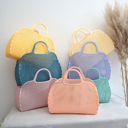 Retrotasche – stylisch &amp; leichte Sommertasche in verschiedenen Farben