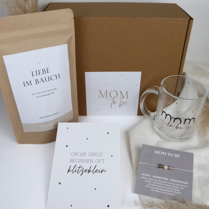 Schwangerschafts-Geschenkbox groß für werdende Mamas | Mom to be Box