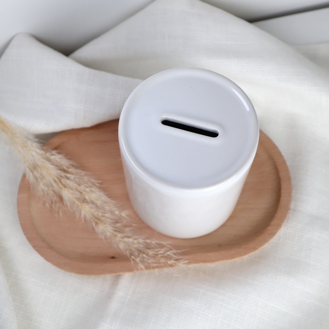 Spardose Fee – personalisiert mit Name &amp; Wunschschrift | Porzellan