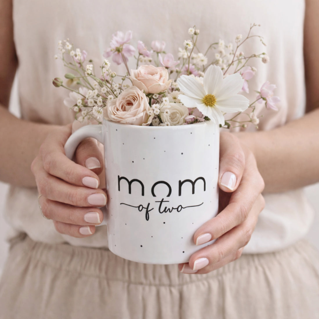 Tasse MOM of one/two/three... – personalisierbar mit Kinderanzahl