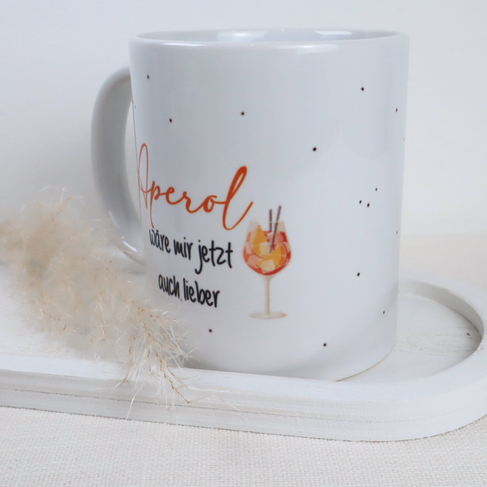 Tasse Aperol - „Aperol wäre mir jetzt auch lieber“