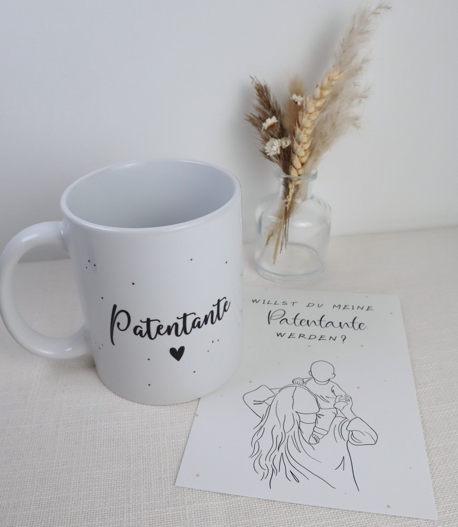 Tasse Patentante | Willst du meine Patentante werden?
