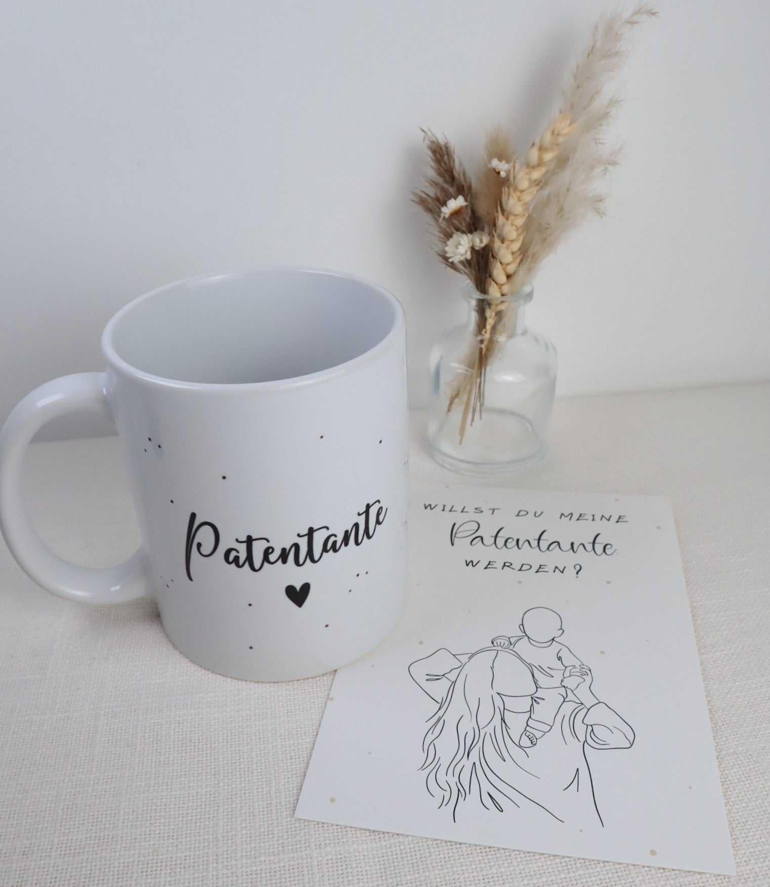Tasse Patentante | Willst du meine Patentante werden?