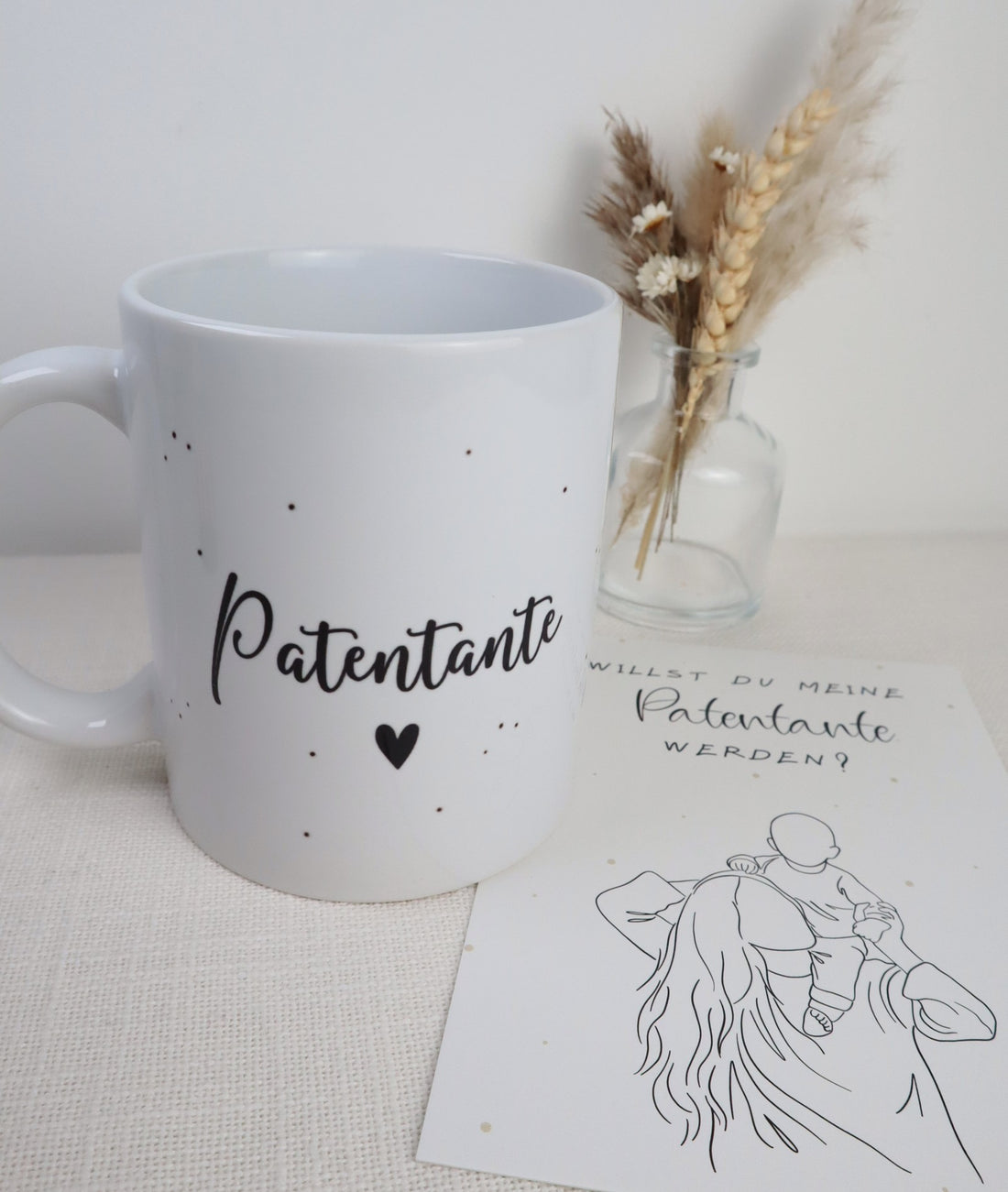 Tasse Patentante | Willst du meine Patentante werden?
