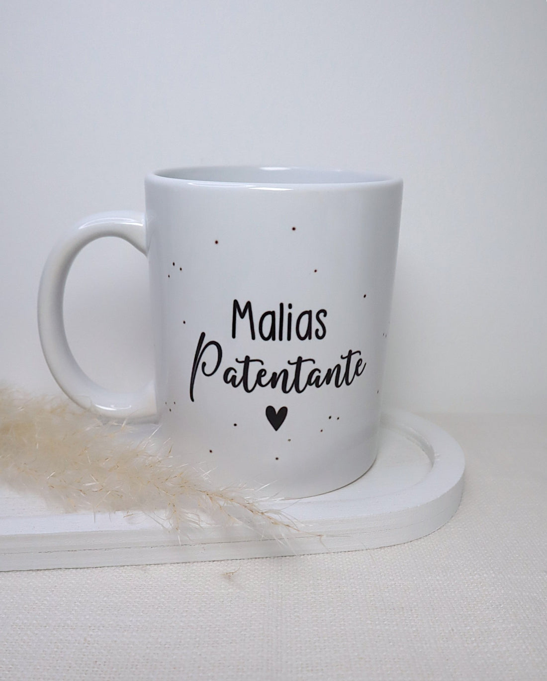 Tasse Patentante / Patenonkel – personalisiert mit Name | Geschenk zur Patenschaft