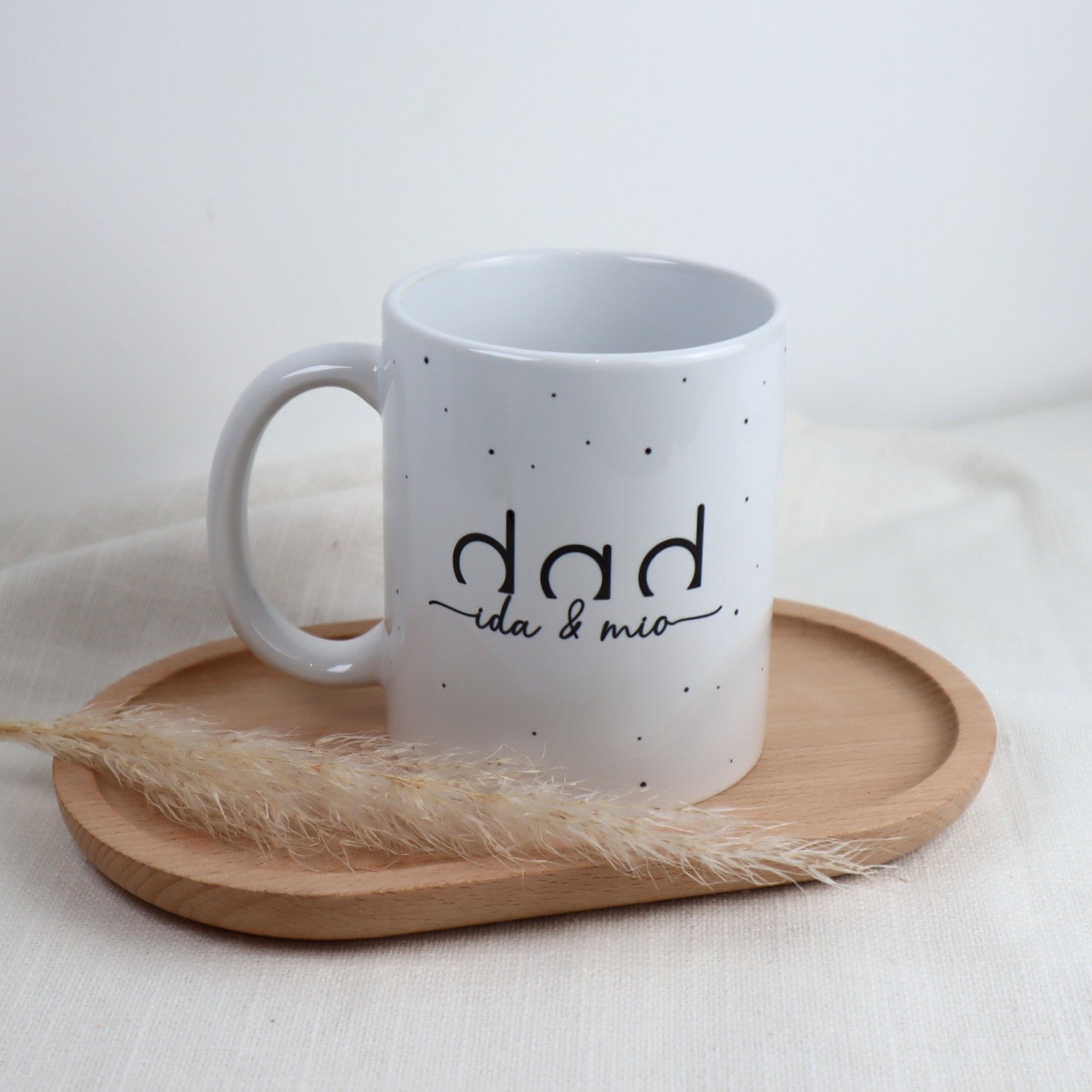 Tasse DAD mit Wunschnamen – personalisierbar