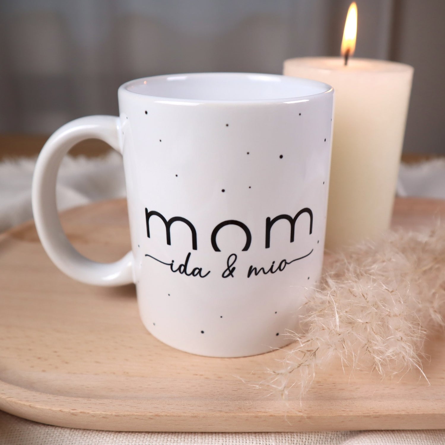 Tasse MOM mit Wunschnamen – personalisierbar
