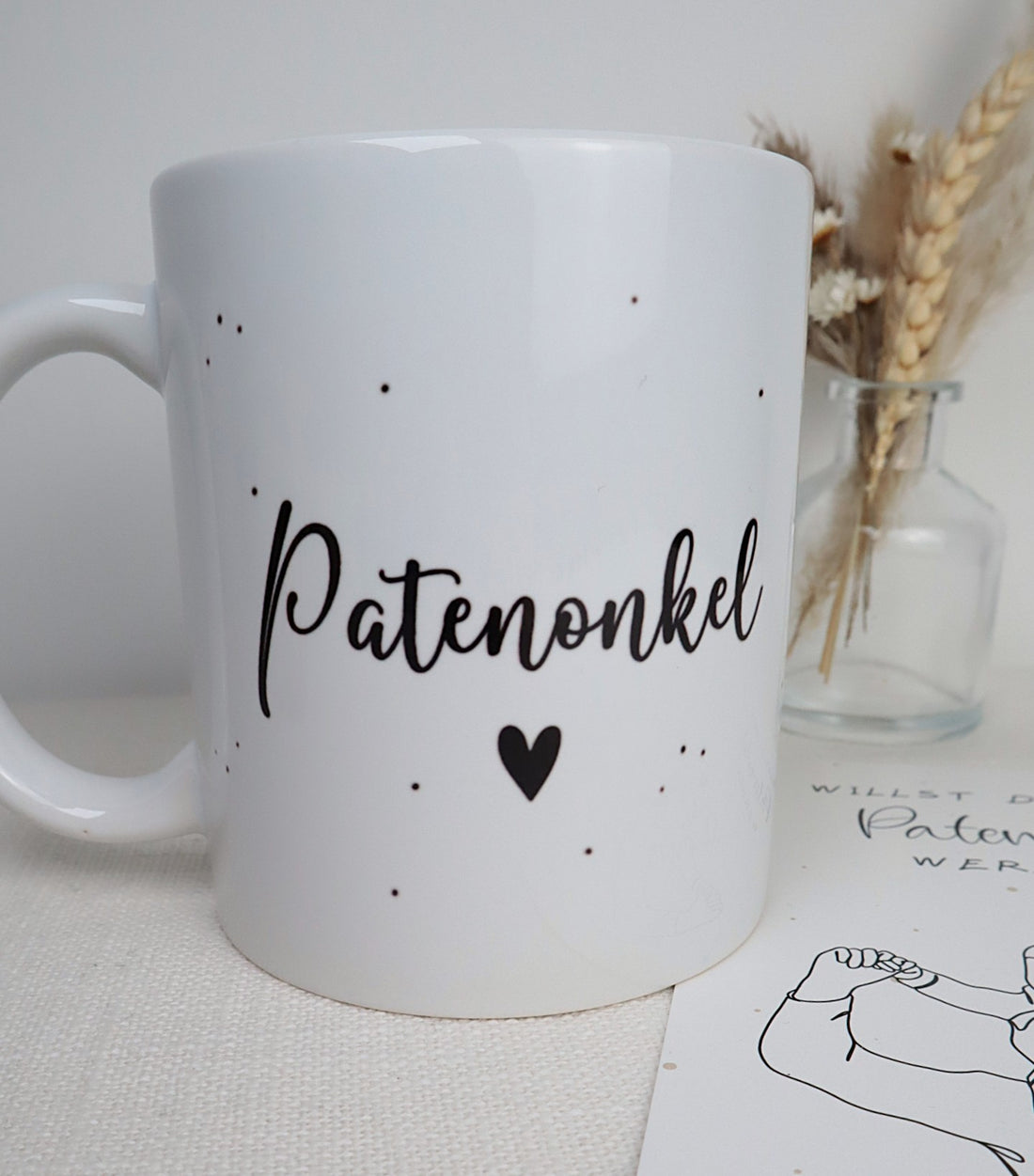 Tasse Patenonkel fragen - Willst du mein Patenonkel werden