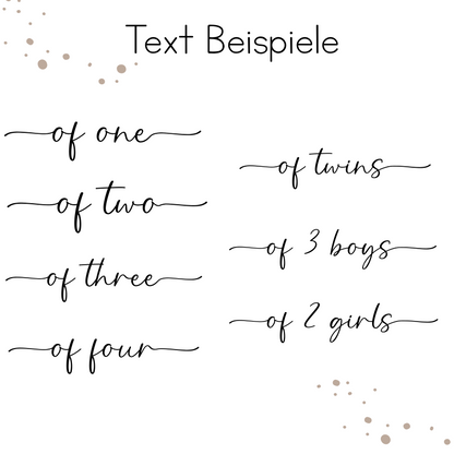 Tasse MOM of one/two/three... – personalisierbar mit Kinderanzahl
