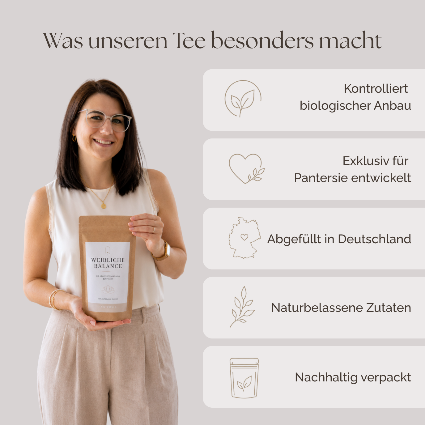 Schwangerschaftstee „Liebe im Bauch“ | BIO-Kräutertee für werdende Mamas