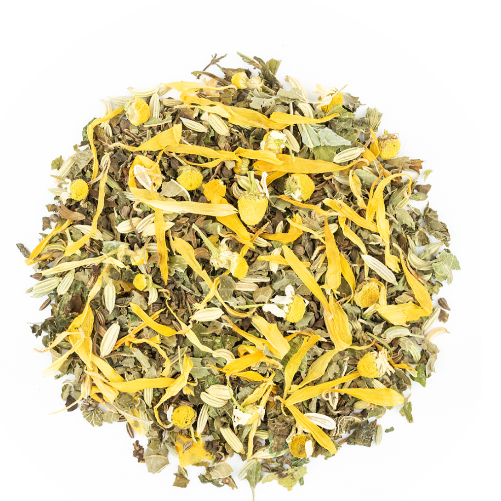 BIO Stilltee „Willkommen, kleines Wunder“ Kräutermischung | Geschenk zur Geburt für Mama