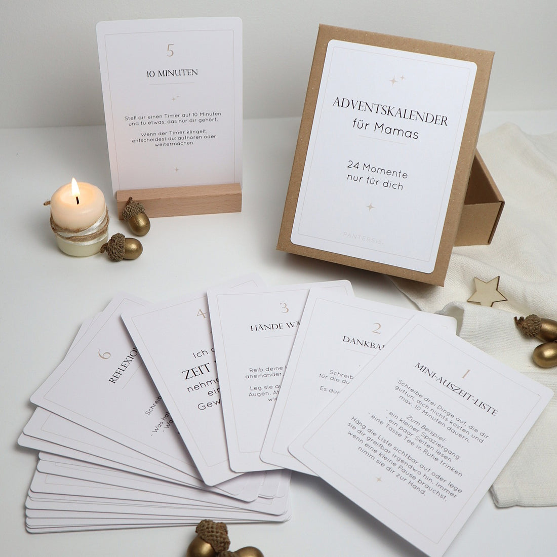 Adventskalender für Mamas | 24 bewusste Momente und kleine Auszeiten für Mama