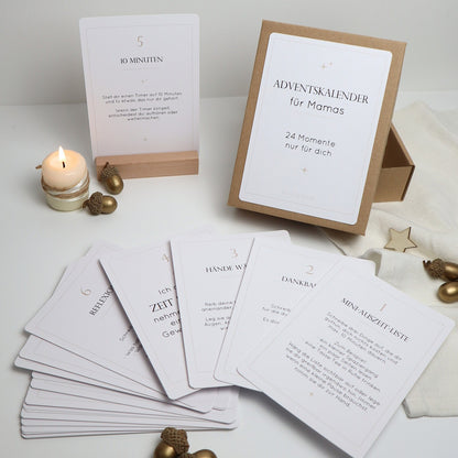 Adventskalender für Mamas | 24 bewusste Momente und kleine Auszeiten für Mama