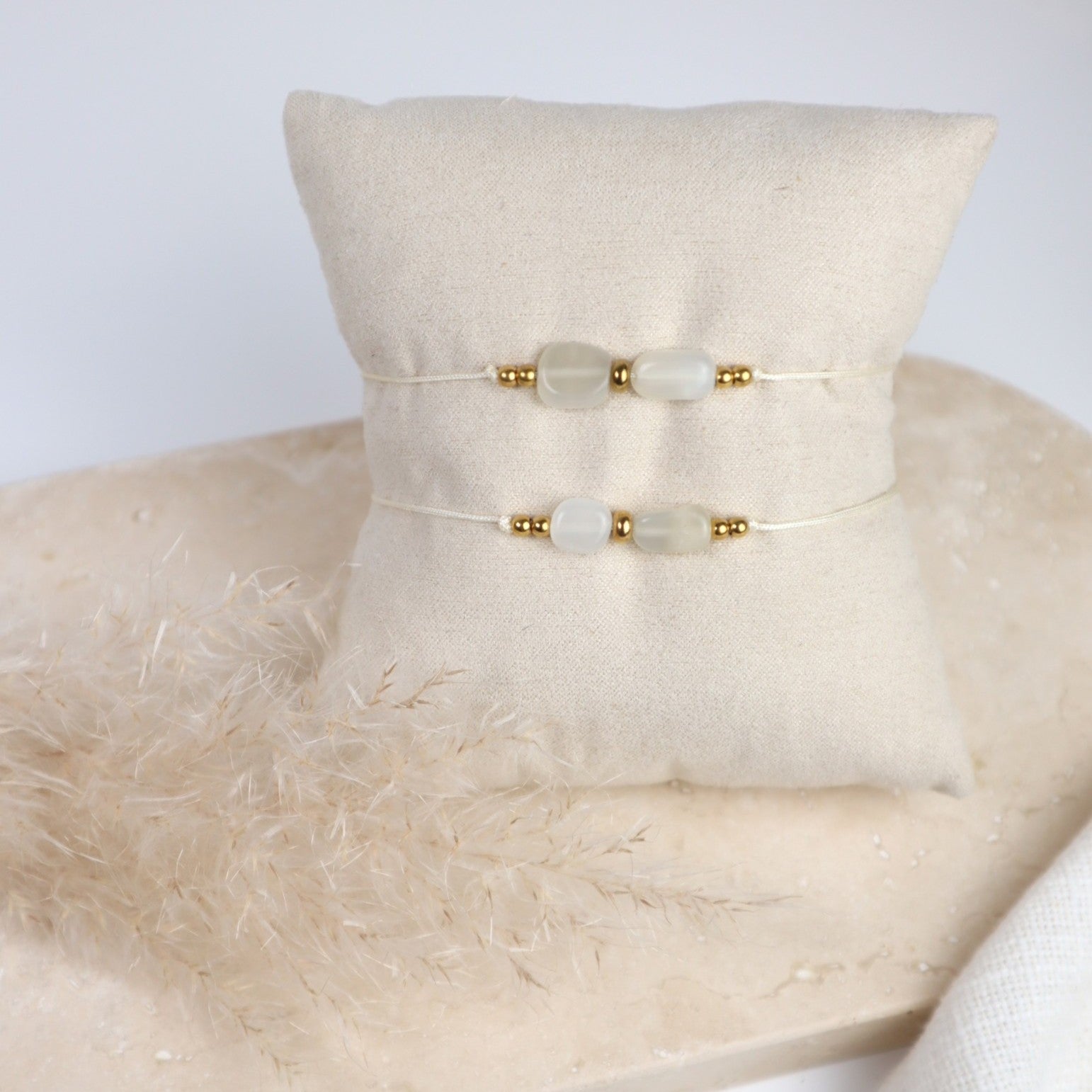 Edelstein Armband Mondstein | Intuition, Weiblichkeit &amp; innere Balance