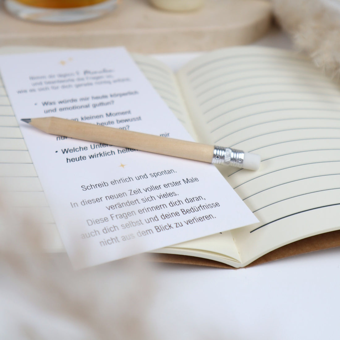 Mini-Journal für frischgebackene Mamas| 5 bewusste Minuten für dich