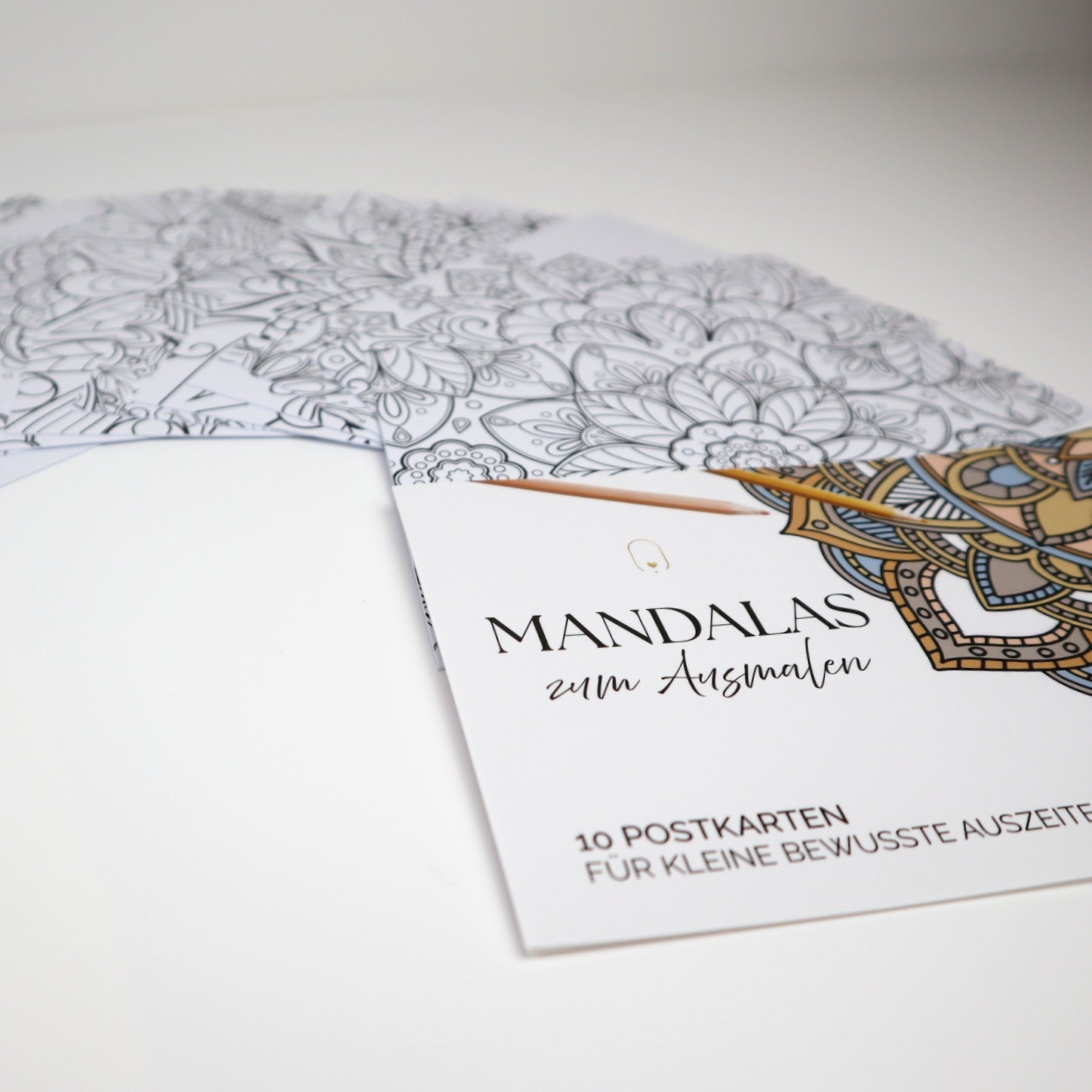 Mandala-Postkarten zum Ausmalen | Kleine kreative Auszeiten im Alltag