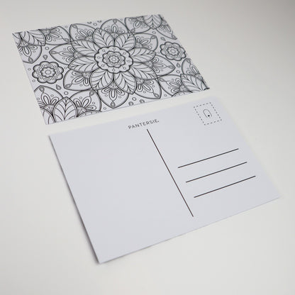 Mandala-Postkarten zum Ausmalen | Kleine kreative Auszeiten im Alltag