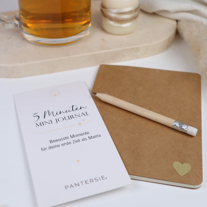 Mini-Journal für frischgebackene Mamas| 5 bewusste Minuten für dich