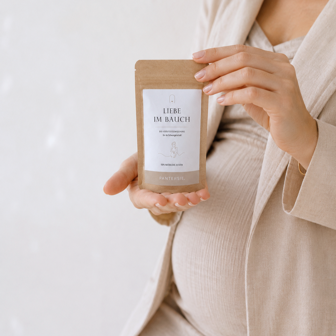 Schwangerschaftstee „Liebe im Bauch“ | BIO-Kräutertee für werdende Mamas